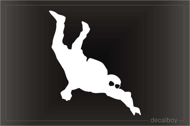 Freefall Window Decal