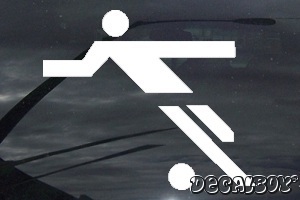 Olympics Soccer Window Decal