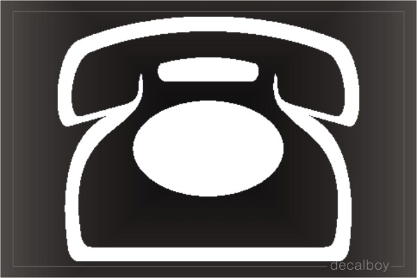 Phone 2 Car Decal