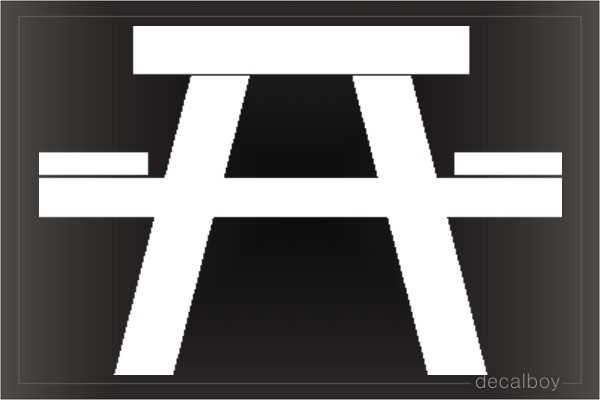 Picnic Car Window Decal