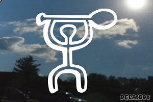 Pedro Car Window Decal