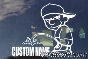 Peeon Boy Car Decal