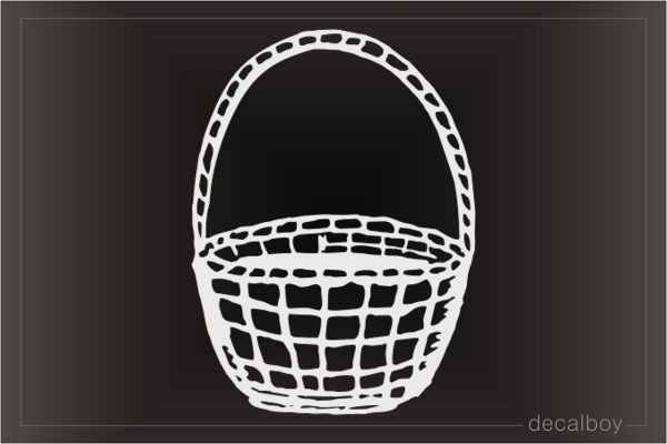Picnic Basket Car Decal