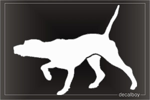 Pointer 153 Car Window Decal