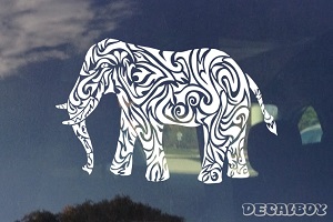 Polynesian Elephant Decal