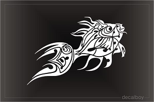 Polynesian Fish Decal