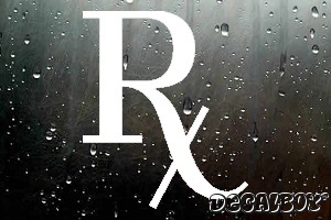 Rx Car Decal