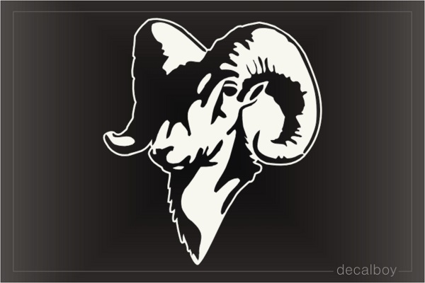 Ram 3184 Window Decal