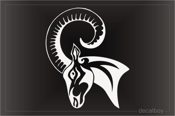 Ram Tribal Decal