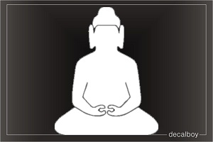 Buddhism 01 Window Decal