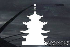 Buddhism 04 Window Decal