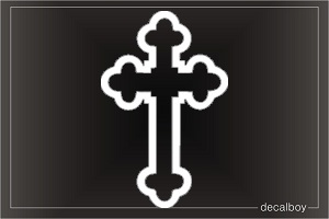 Cross Window Decal