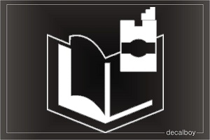 Book 28 Window Decal