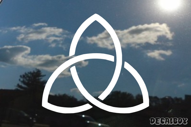 Holy Trinity 2 Window Decal