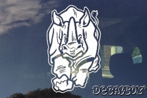 Rhino Charging Window Decal