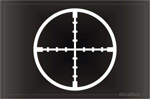 Rifle Scope Decal