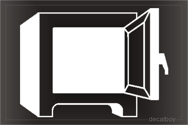 Safe Vault Car Decal