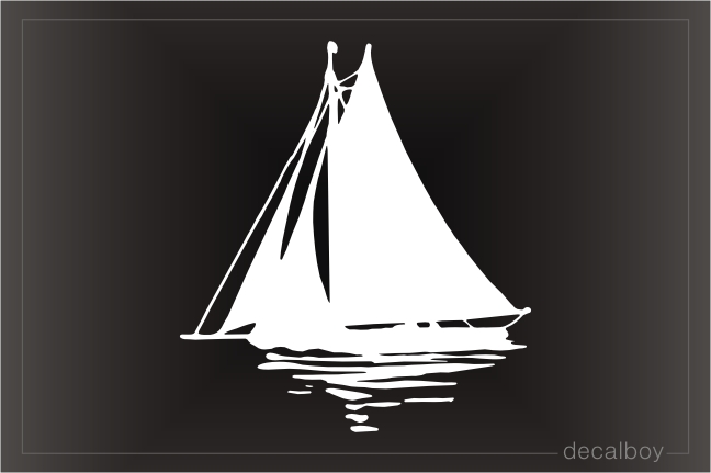 Sailing Window Decal