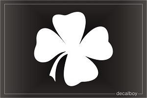 Shamrock Window Decal