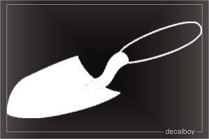 Shovel 5 Car Decal