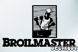 Broil Master Car Decal