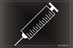 Needle Car Decal