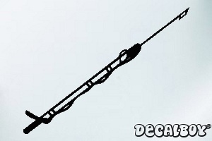 Speargun Car Decal