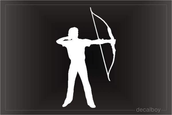 Archery Window Decal
