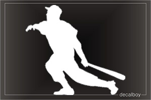 Baseball 2 Window Decal