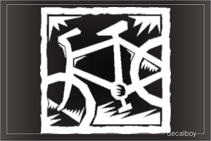 Bicycle Window Decal