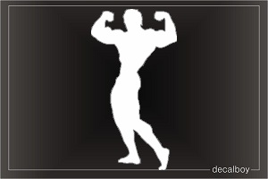 Body Builder 2 Window Decal