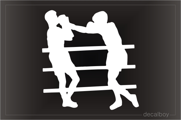 Boxing 4 Window Decal