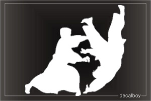 Martial Arts Window Decal