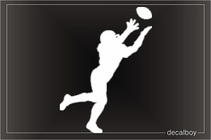 Football Play Window Decal