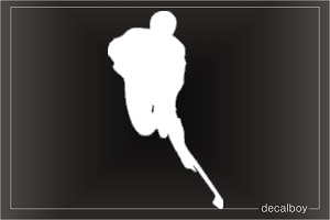 Hockey 2 Window Decal