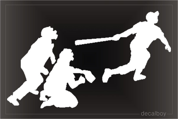 Homerun Window Decal