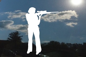 Marksman Window Decal