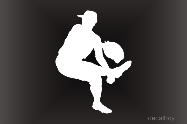 Pitcher 2 Window Decal