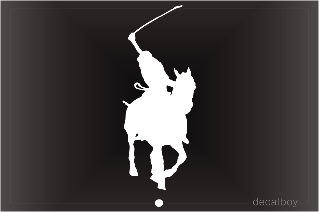 Polo Window Decal