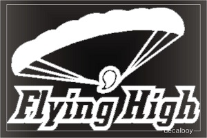 Skydiving Window Decal