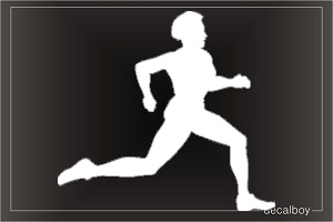 Runner Window Decal