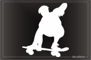 Skateboard Window Decal