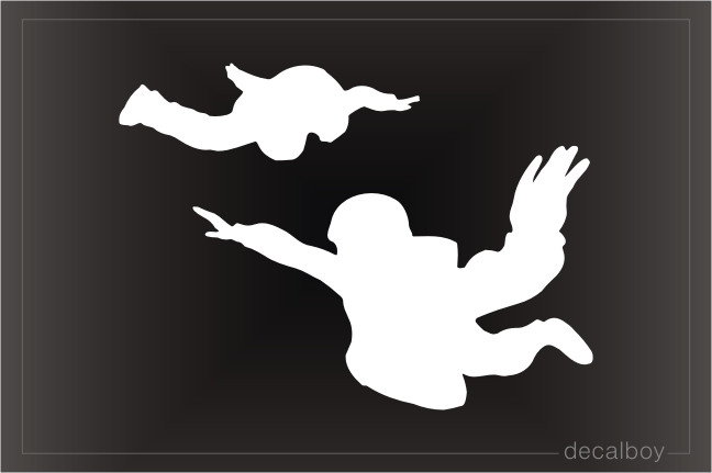 Skydive Window Decal