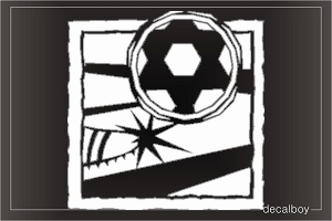 Soccer Window Decal