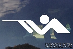 Olympics Shooting Window Decal