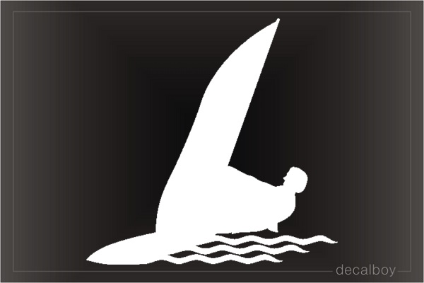 Sailing 9 Window Decal