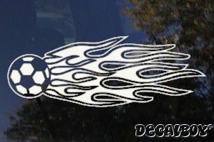 Soccerball Window Decal