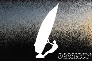 Windsurfing 3 Window Decal
