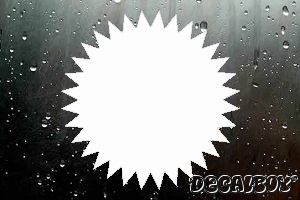 Star 8 Car Window Decal