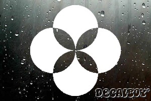 Circles Shape 58 Die-cut Decal